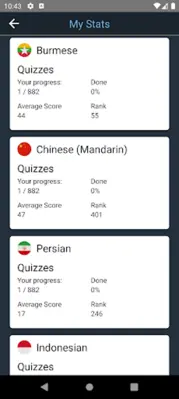 Persian Language Tests android App screenshot 17